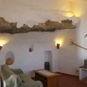 Salon de Casa Cueva El Pajar de la Esperanza